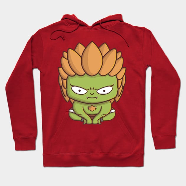 BLANKA STREET FIGHTER Hoodie by PNKid